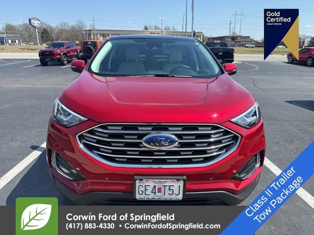 Used 2021 Ford Edge Titanium w/ Class II Trailer Tow Package image 4