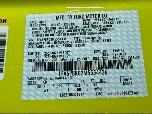 Certified 2021 Ford Mustang Mach 1 image 22