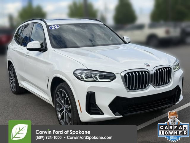 Used 2022 BMW X3 xDrive30i w/ M Sport Package 2