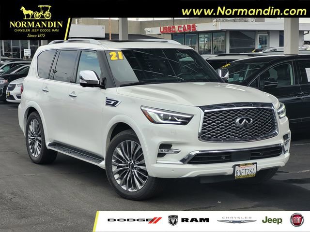 Used 2021 INFINITI QX80 Sensory w/ All-Season Package image 1