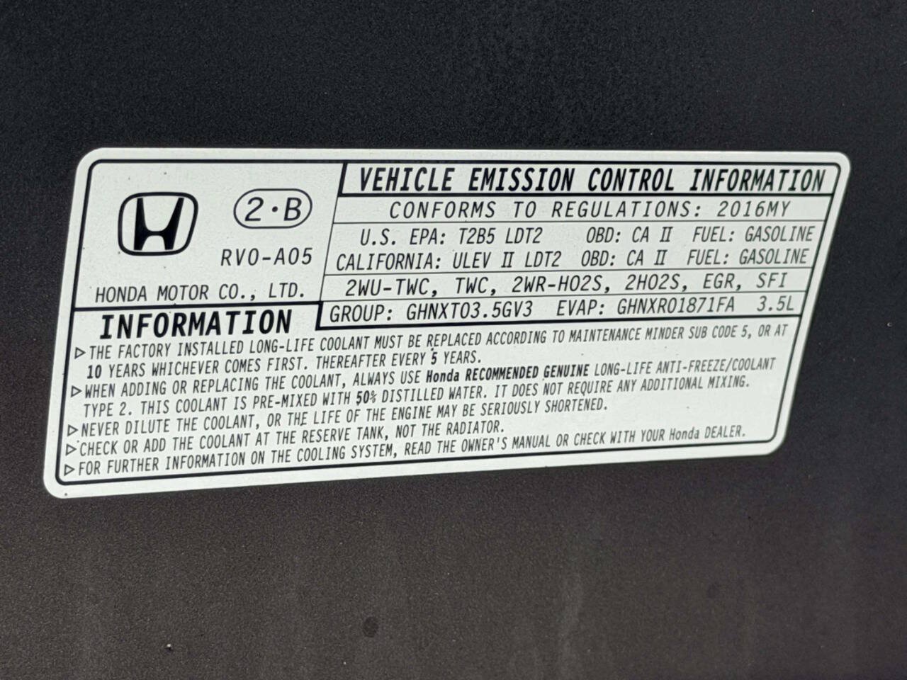 Used 2016 Honda Odyssey EX-L image 16