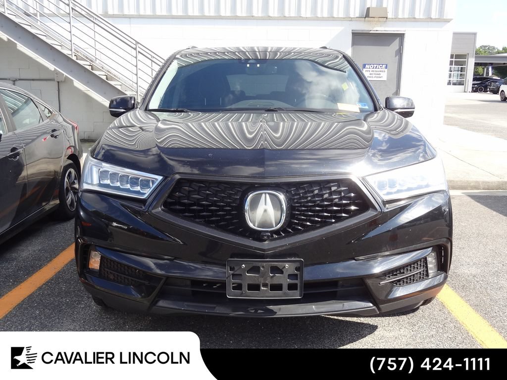 Used 2017 Acura MDX w/ Advance Package AWD/4WD image 2