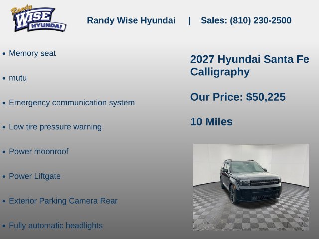 New 2027 Hyundai Santa Fe Calligraphy AWD/4WD image 10