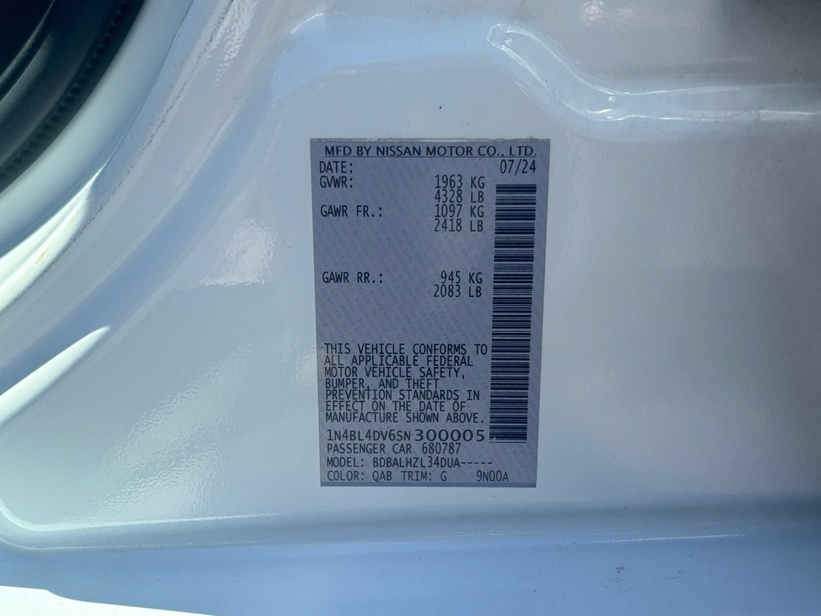 Used 2025 Nissan Altima 2.5 SV FWD image 27