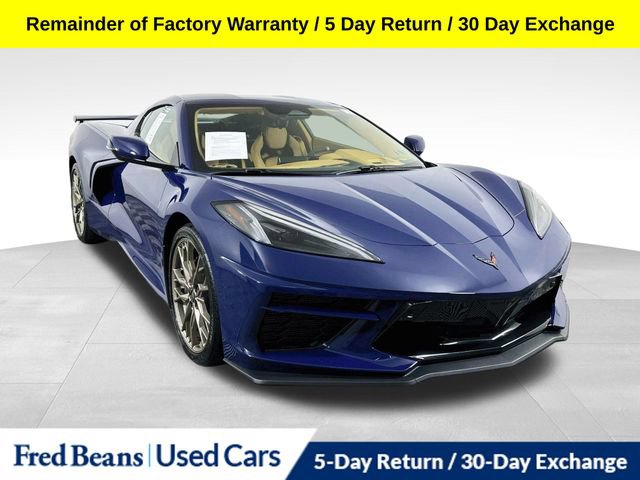 Used 2025 Chevrolet Corvette Stingray Premium Cpe w/ Z51 Performance Package