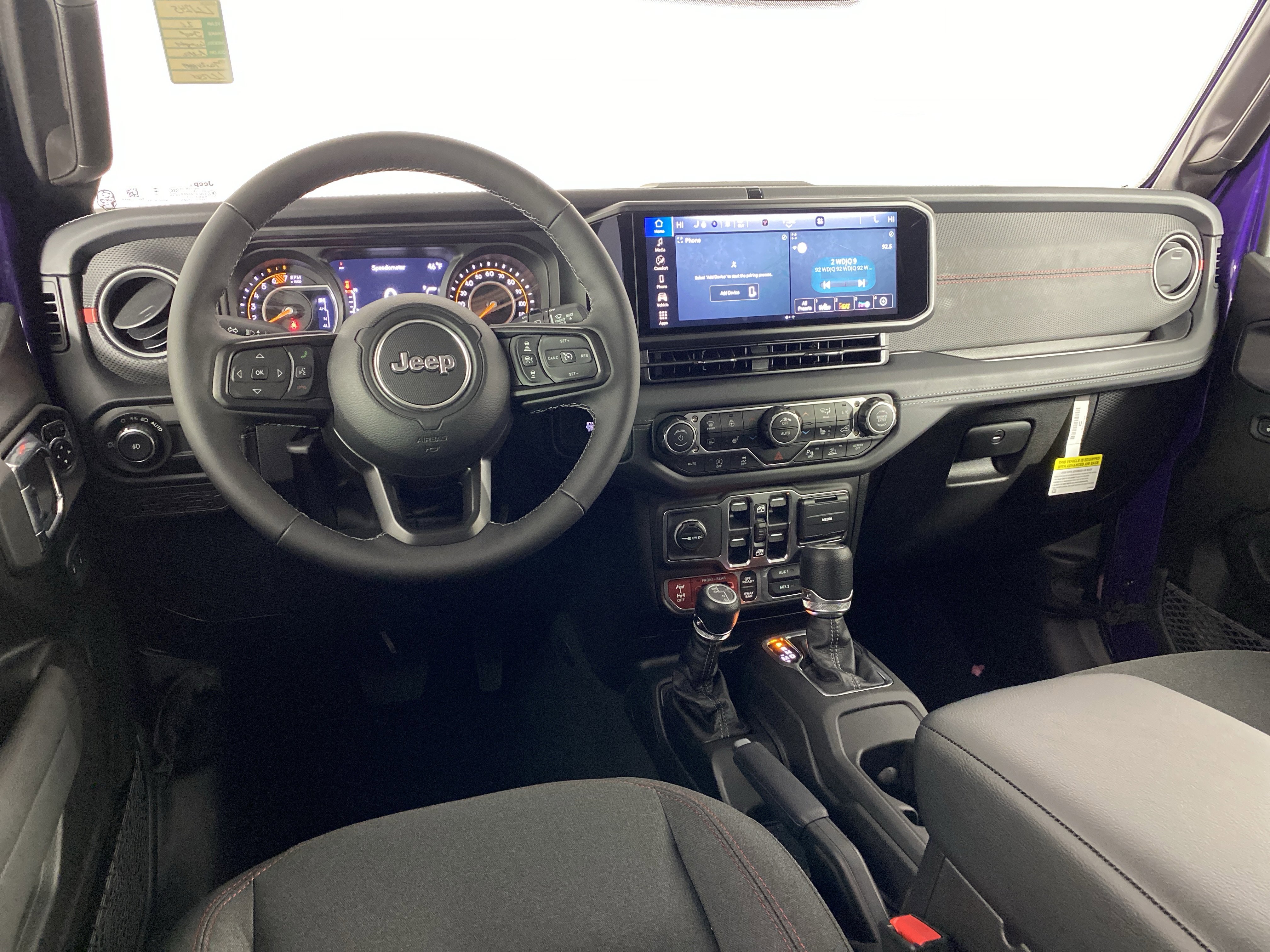 New 2026 Jeep Wrangler Unlimited Rubicon w/ Safety Group AWD/4WD image 15