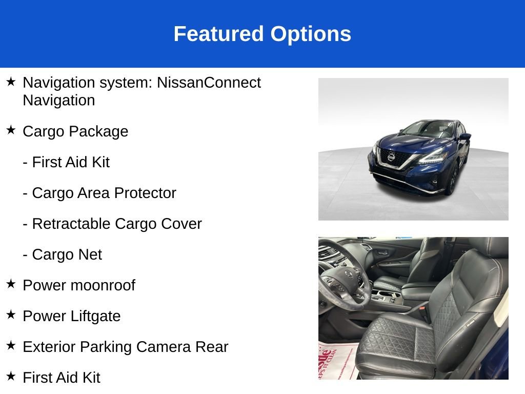 Used 2021 Nissan Murano Platinum w/ Cargo Package image 3