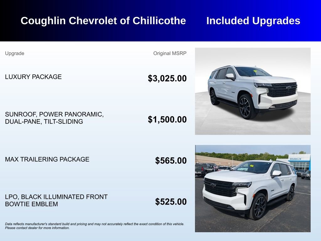 Used 2024 Chevrolet Tahoe RST w/ Luxury Package AWD/4WD video 3