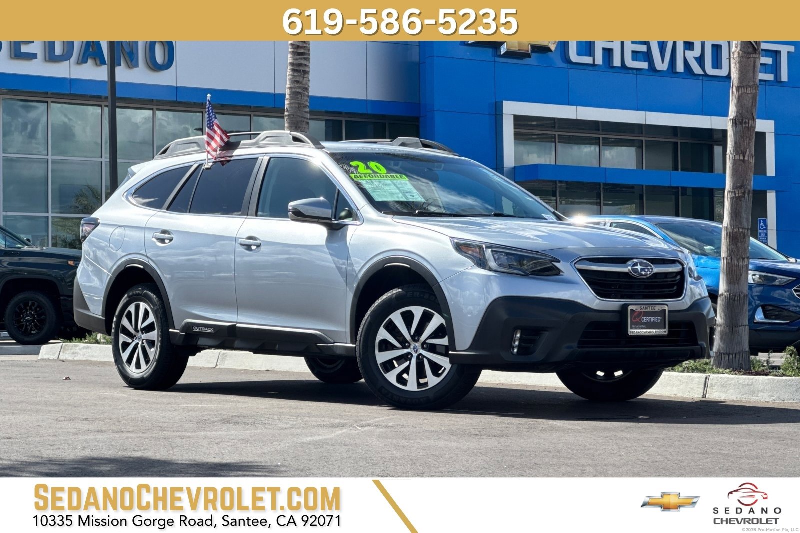 Used 2020 Subaru Outback Premium image 1
