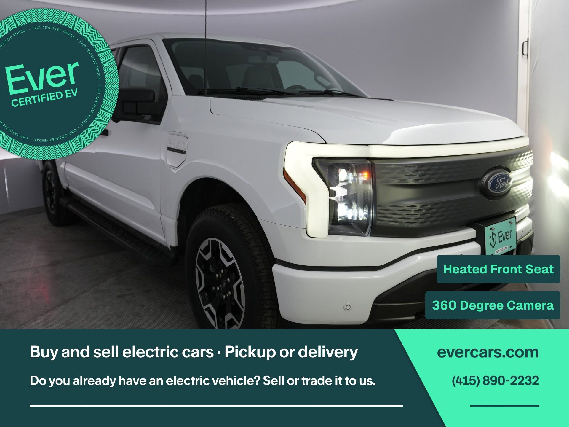 Used 2023 Ford F150 Lightning XLT image 1