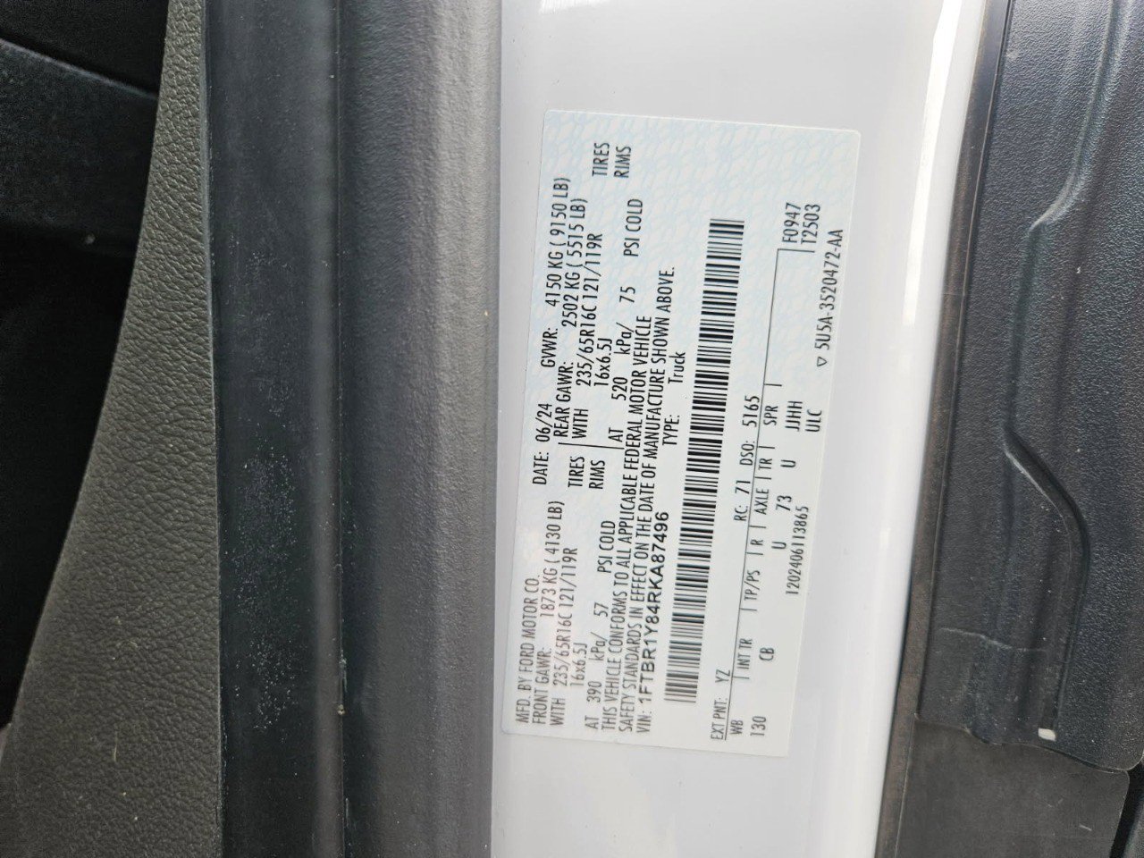 Used 2024 Ford Transit 250 w/ Exterior Upgrade Package image 36