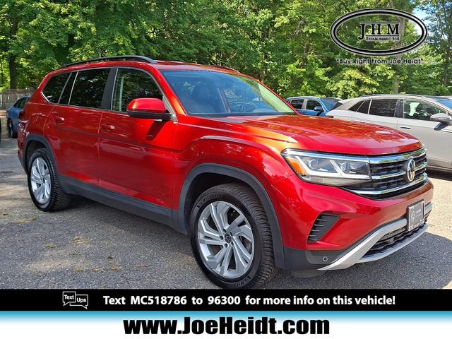 Certified 2021 Volkswagen Atlas SE w/ Towing Package AWD/4WD image 1