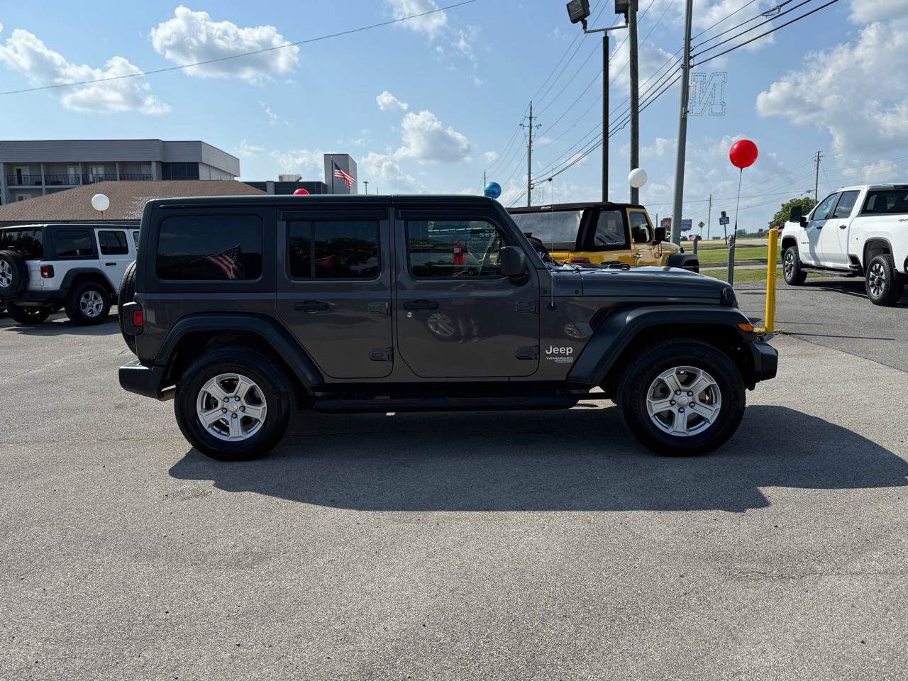 Used 2019 Jeep Wrangler Unlimited Sport S AWD/4WD image 3