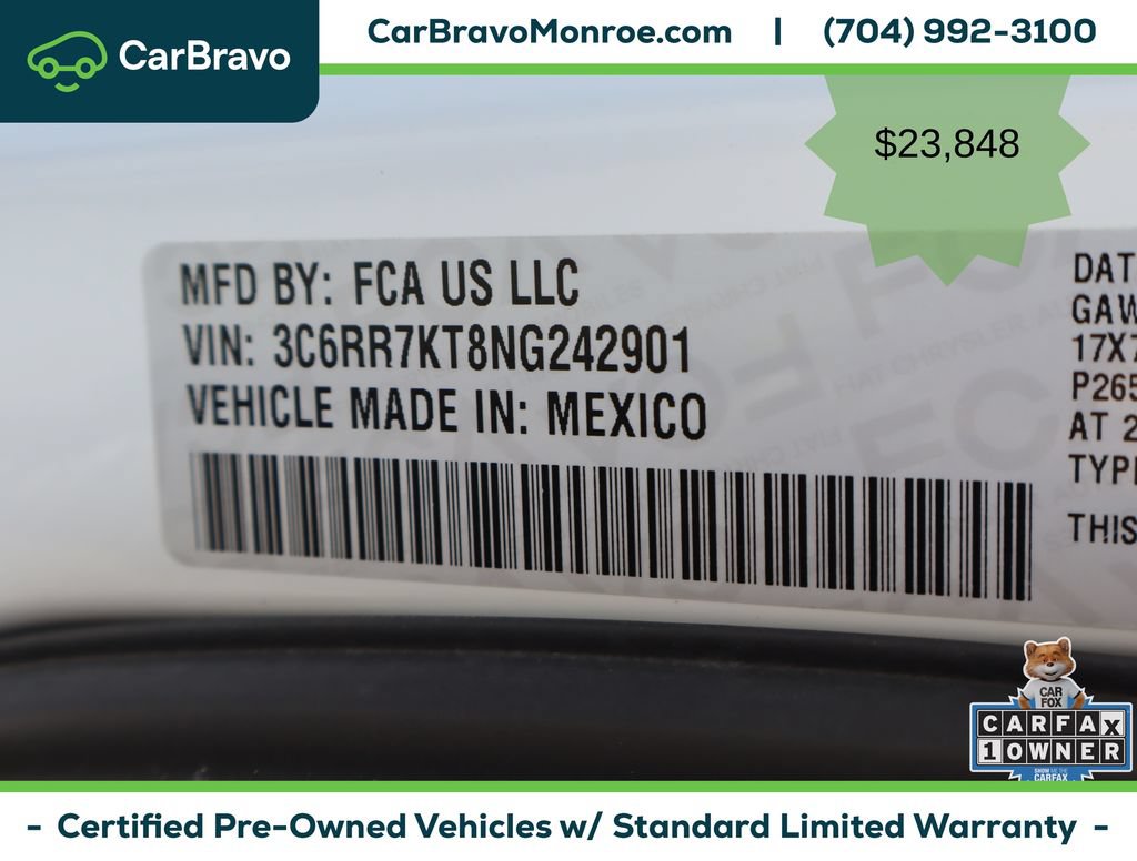 Used 2022 RAM 1500 Tradesman w/ Chrome Appearance Group AWD/4WD image 45