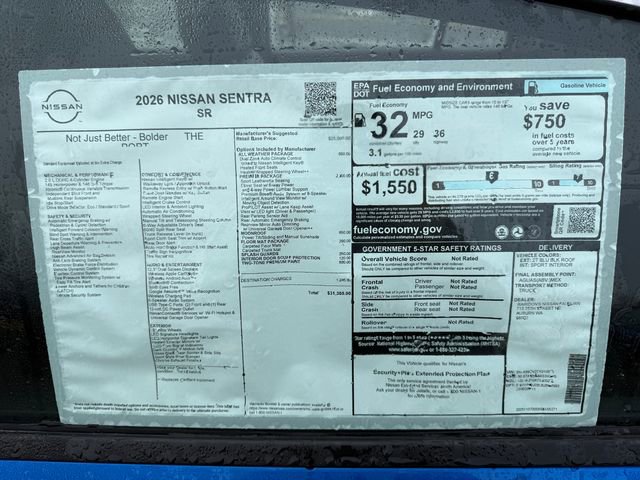 New 2026 Nissan Sentra SR w/ SR Premium Package image 30