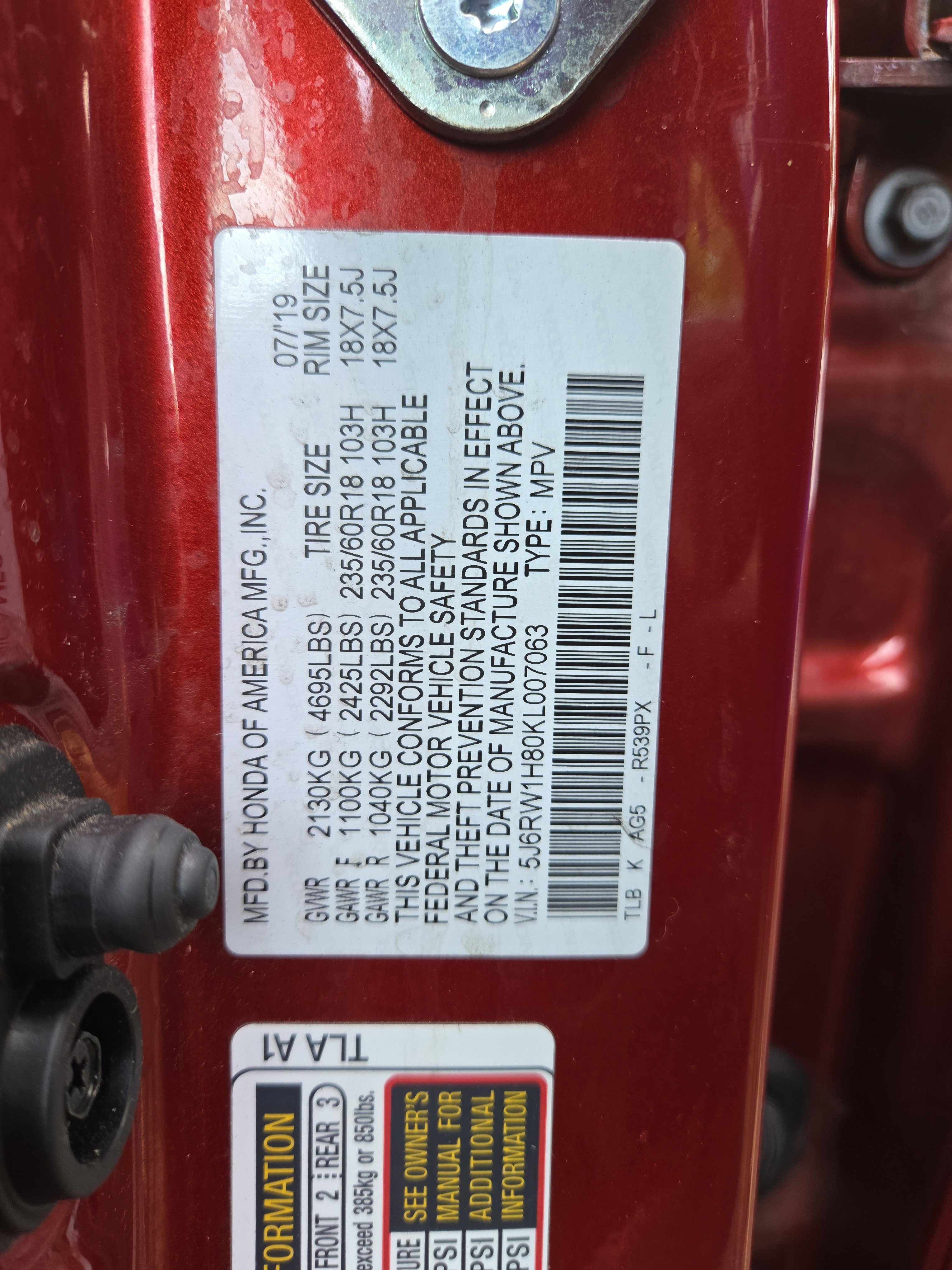 Used 2019 Honda CR-V EX-L image 43