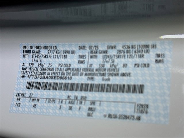 New 2025 Ford F250 XL w/ XL Chrome Package image 23