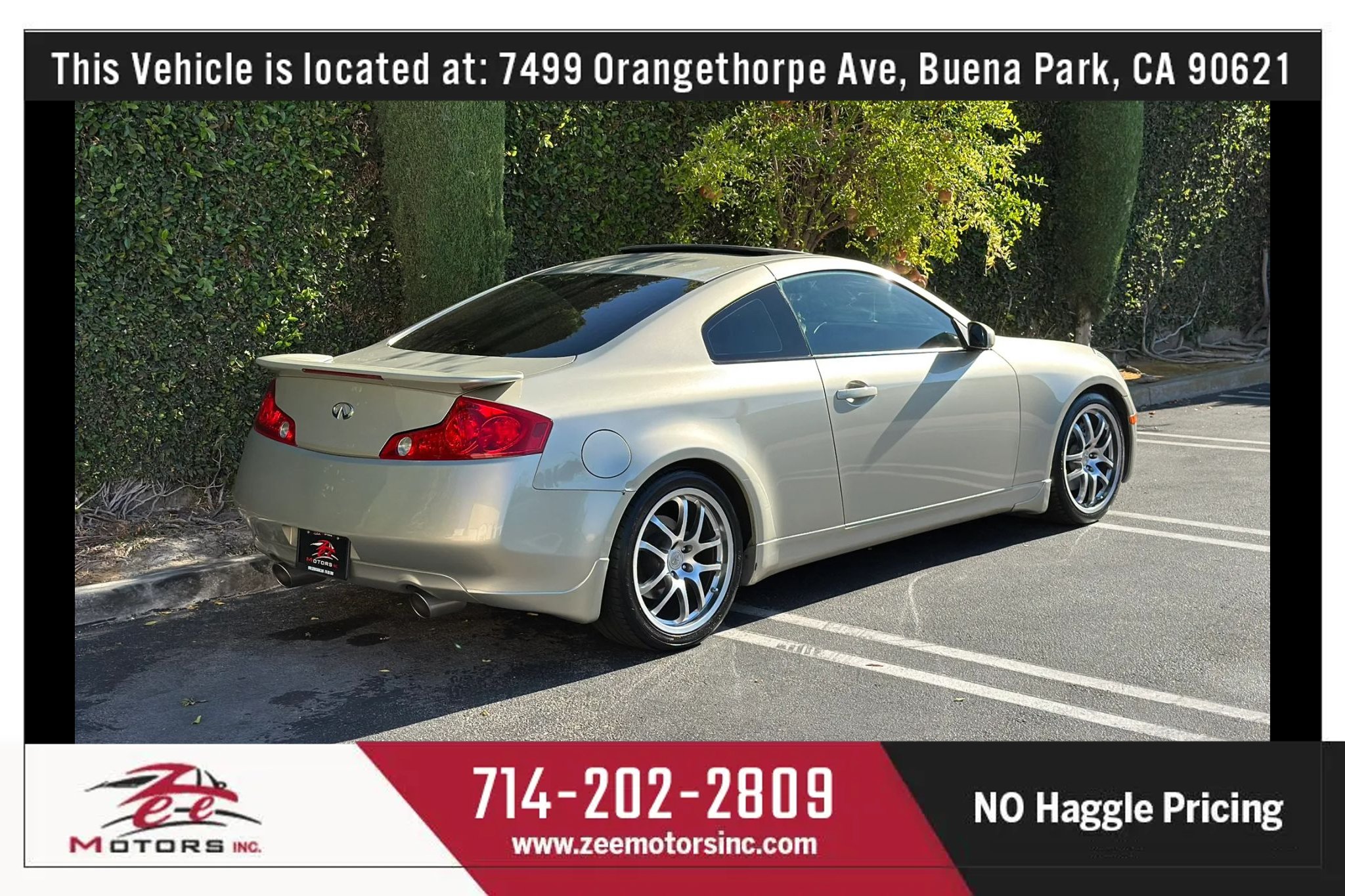 Used 2005 INFINITI G35 Coupe w/ (P01) Premium Pkg RWD image 7