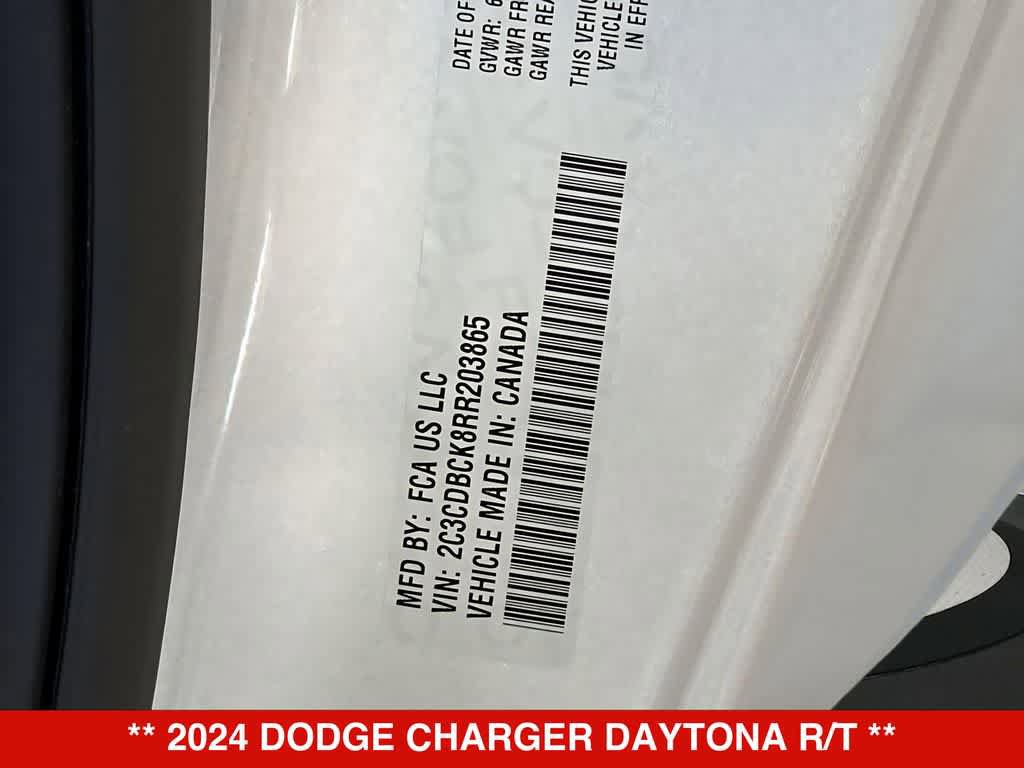 New 2024 Dodge Charger Daytona R/T w/ Plus Group AWD/4WD image 24