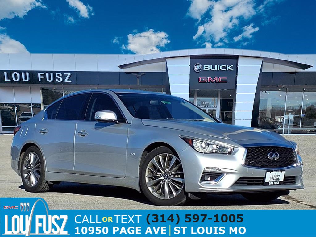 Used 2018 INFINITI Q50 Luxe w/ Cargo Package (L95) image 1