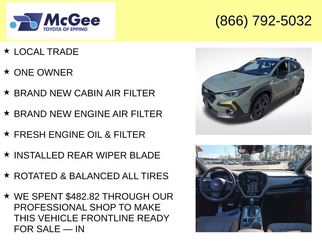 Used 2024 Subaru Crosstrek 2.5i Sport image 8