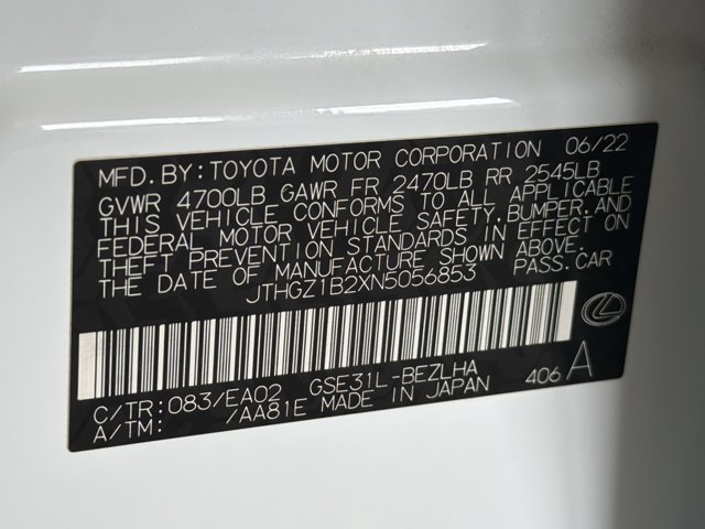Certified 2022 Lexus IS 350 F Sport RWD image 27