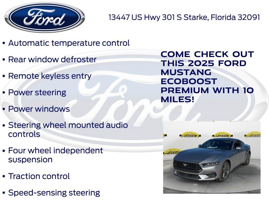 New 2025 Ford Mustang Premium image 15