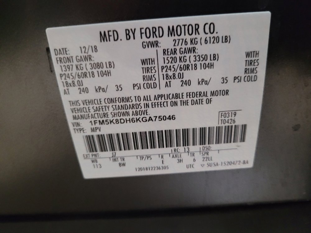 Used 2019 Ford Explorer XLT w/ Class II Trailer Tow Package image 33