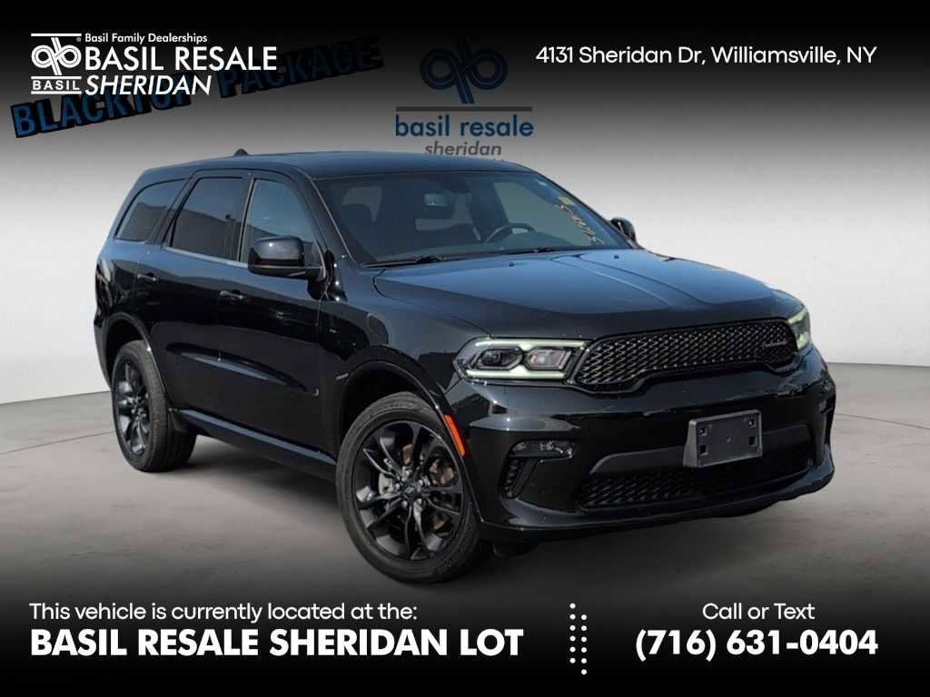 Used 2022 Dodge Durango SXT w/ Blacktop Package