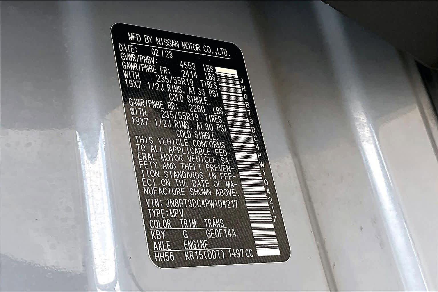 Used 2023 Nissan Rogue Platinum w/ Platinum Premium Package FWD image 33