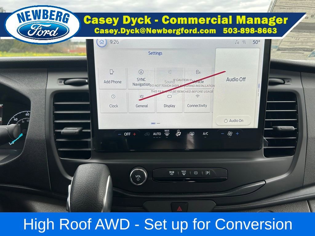 New 2025 Ford Transit 350 148 High Roof AWD w/ Upfitter Package image 13