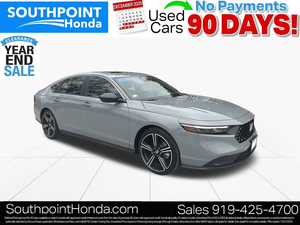 Certified 2025 Honda Accord Sport image 1