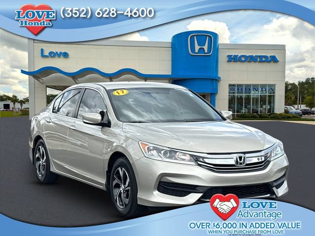 Certified 2017 Honda Accord LX