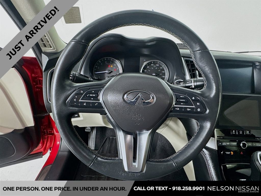 Used 2022 INFINITI Q50 Luxe w/ Cargo Package RWD image 11