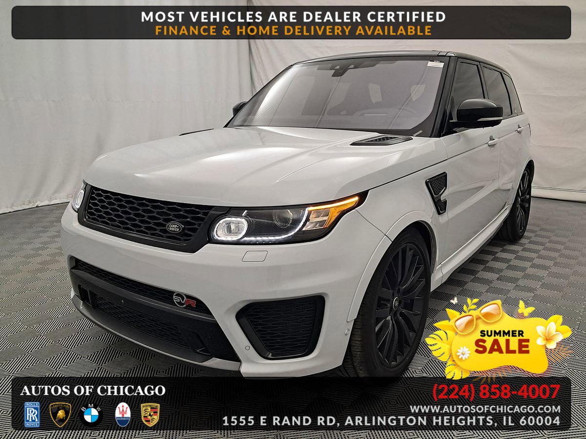 Used 2017 Land Rover Range Rover Sport SVR AWD/4WD image 1