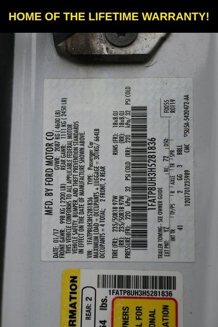 Used 2017 Ford Mustang Premium RWD image 49