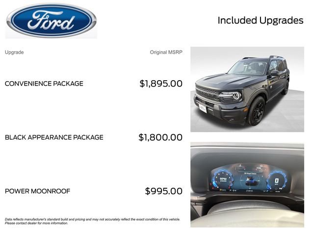 New 2025 Ford Bronco Sport Big Bend w/ Convenience Package image 2