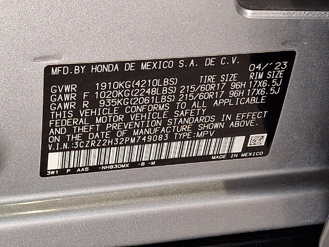 Used 2023 Honda HR-V LX image 27