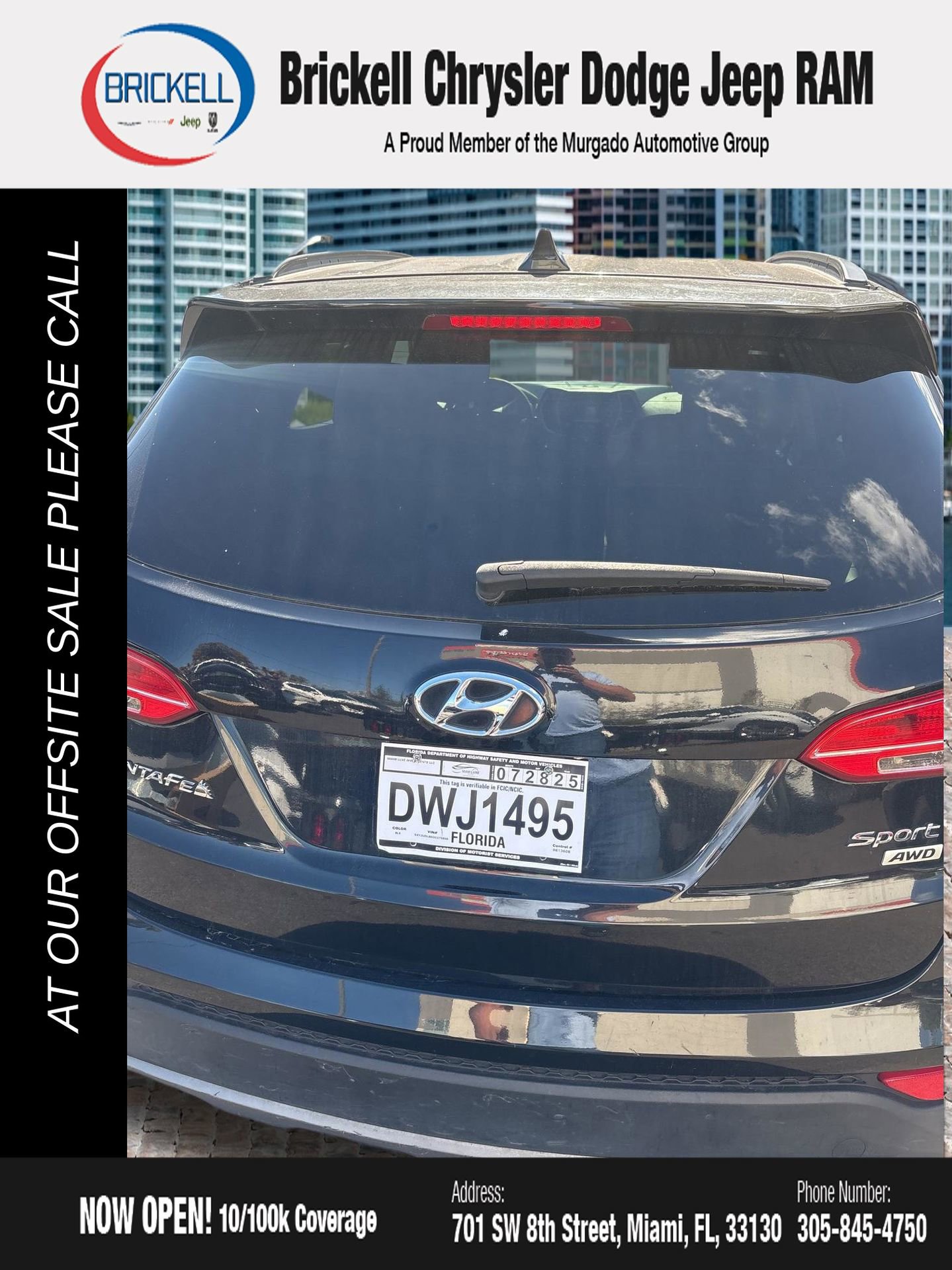 Used 2016 Hyundai Santa Fe Sport w/ Option Group 02 AWD/4WD image 8