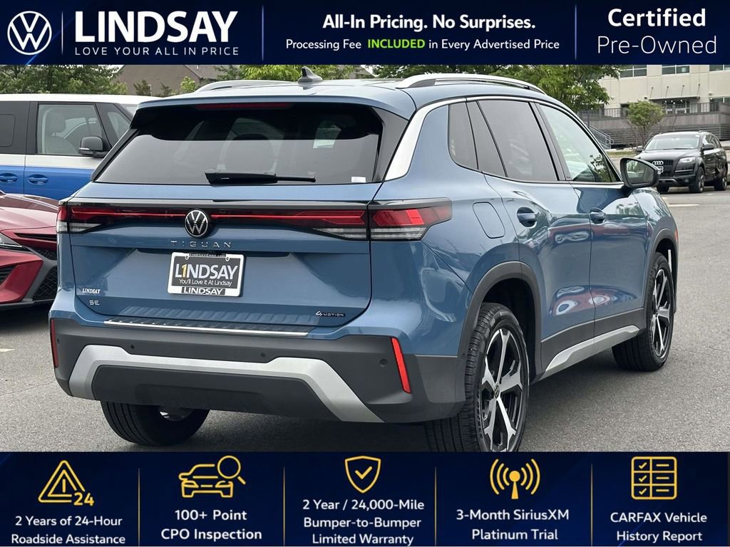 Used 2025 Volkswagen Tiguan SE AWD/4WD image 8