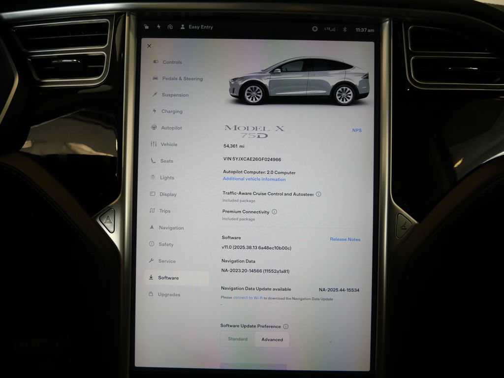 Used 2016 Tesla Model X 75D AWD/4WD image 19