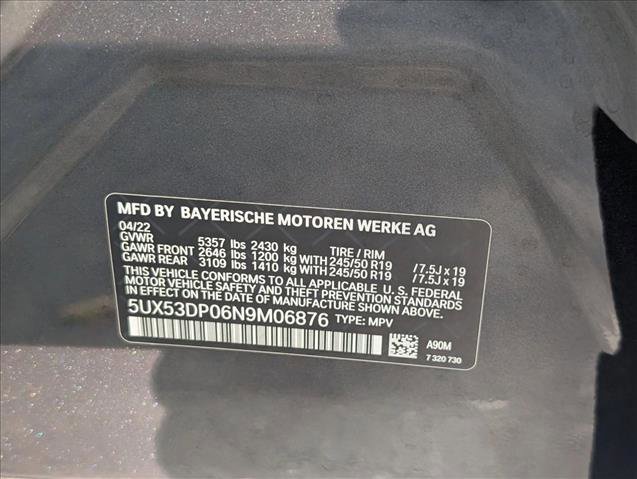 Used 2022 BMW X3 xDrive30i w/ Convenience Package AWD/4WD image 25