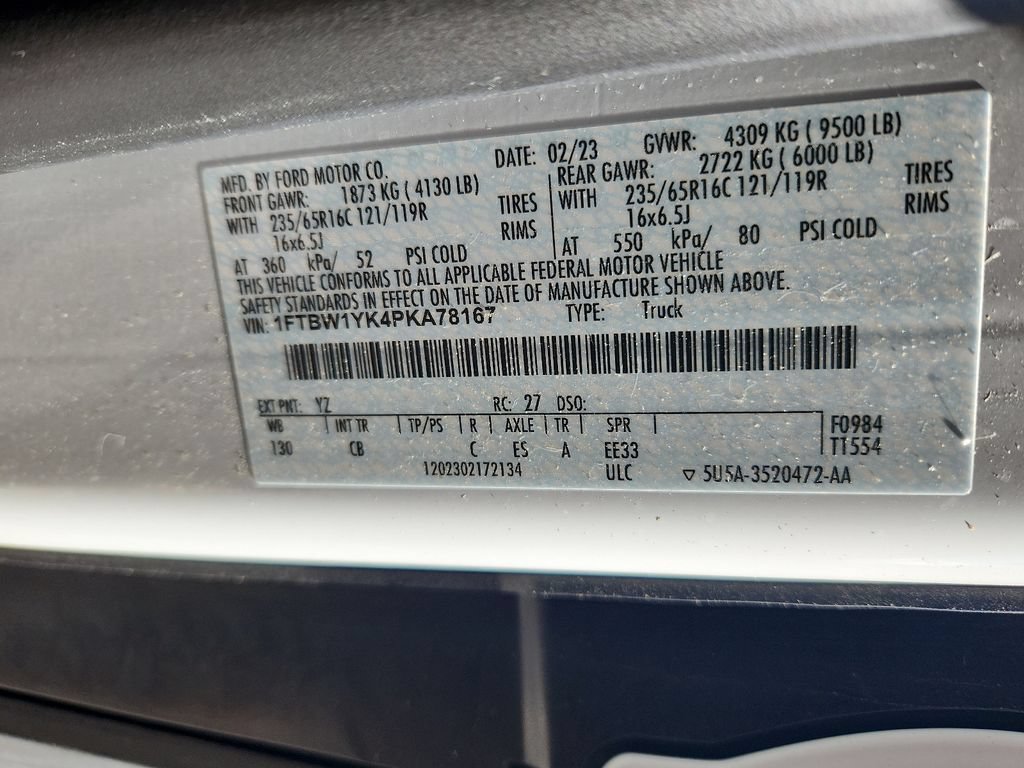 New 2023 Ford E-Transit Low Roof RWD image 9
