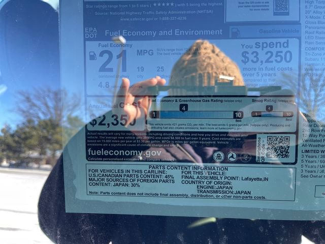 New 2026 Subaru Ascent Bronze Edition image 16