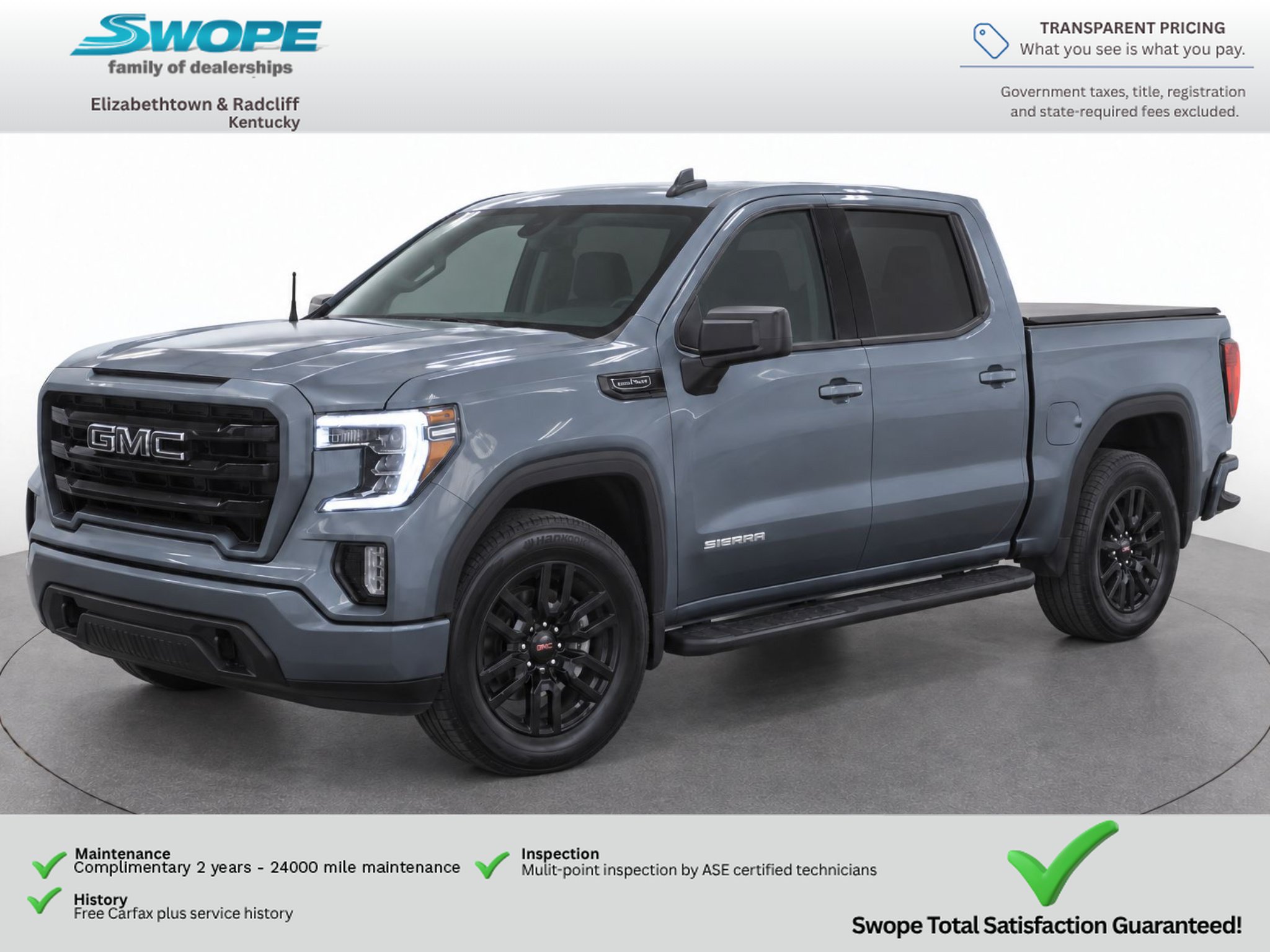 Used 2021 GMC Sierra 1500 Elevation w/ Preferred Package RWD image 1