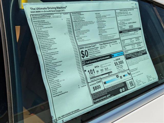 Certified 2025 BMW i4 xDrive40i image 19