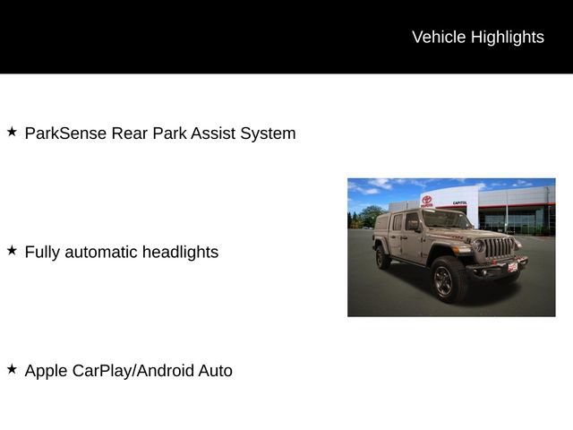 Used 2021 Jeep Gladiator Rubicon AWD/4WD image 3