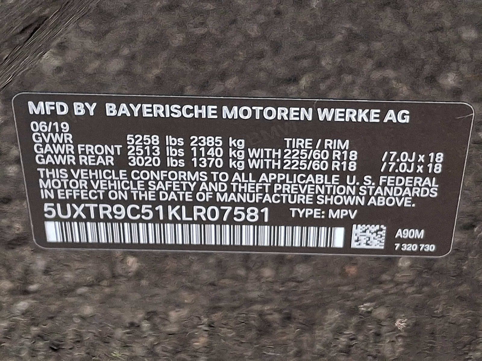 Used 2019 BMW X3 xDrive30i w/ Convenience Package image 26