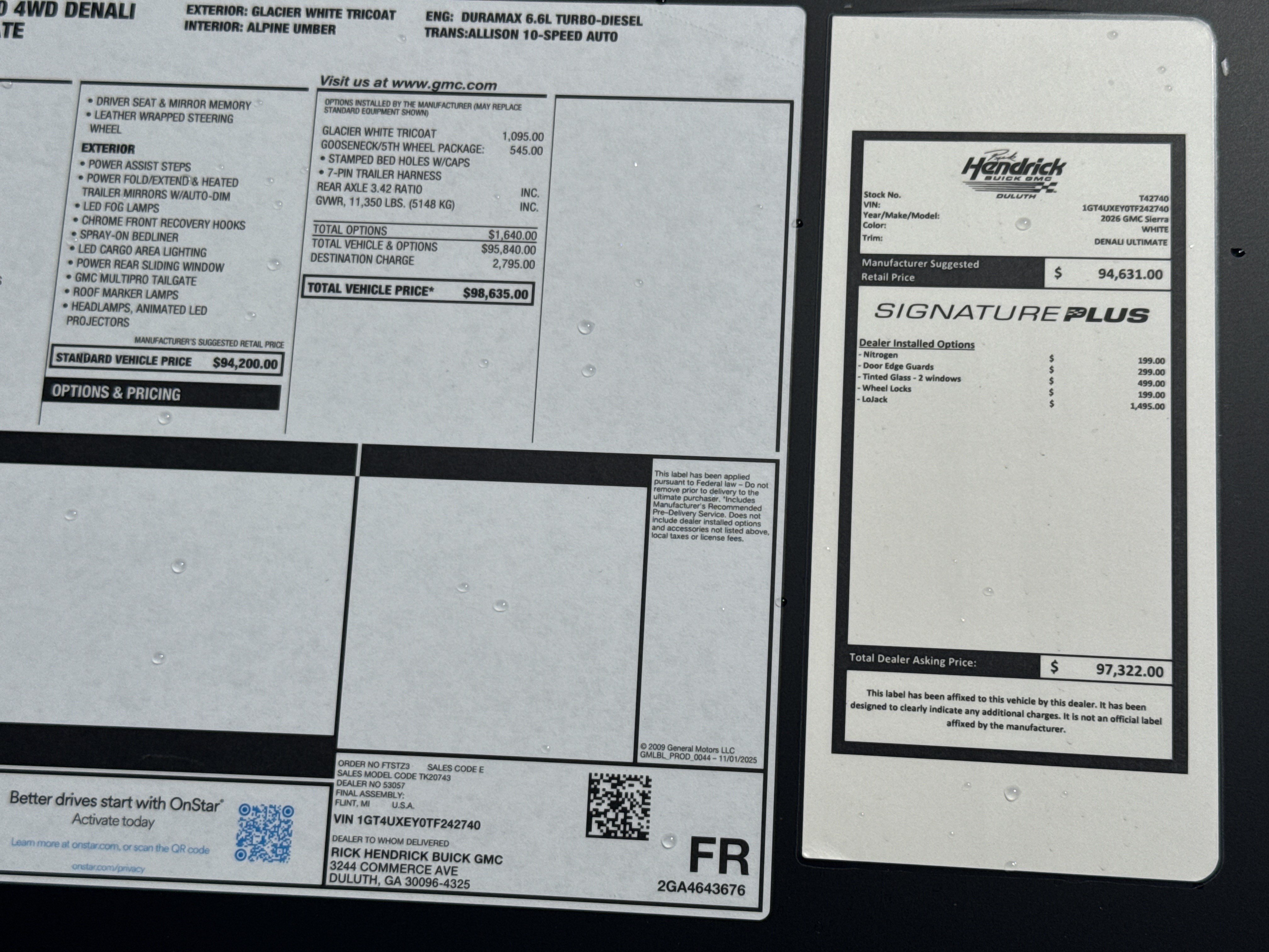 New 2026 GMC Sierra 2500 Denali Ultimate AWD/4WD image 40
