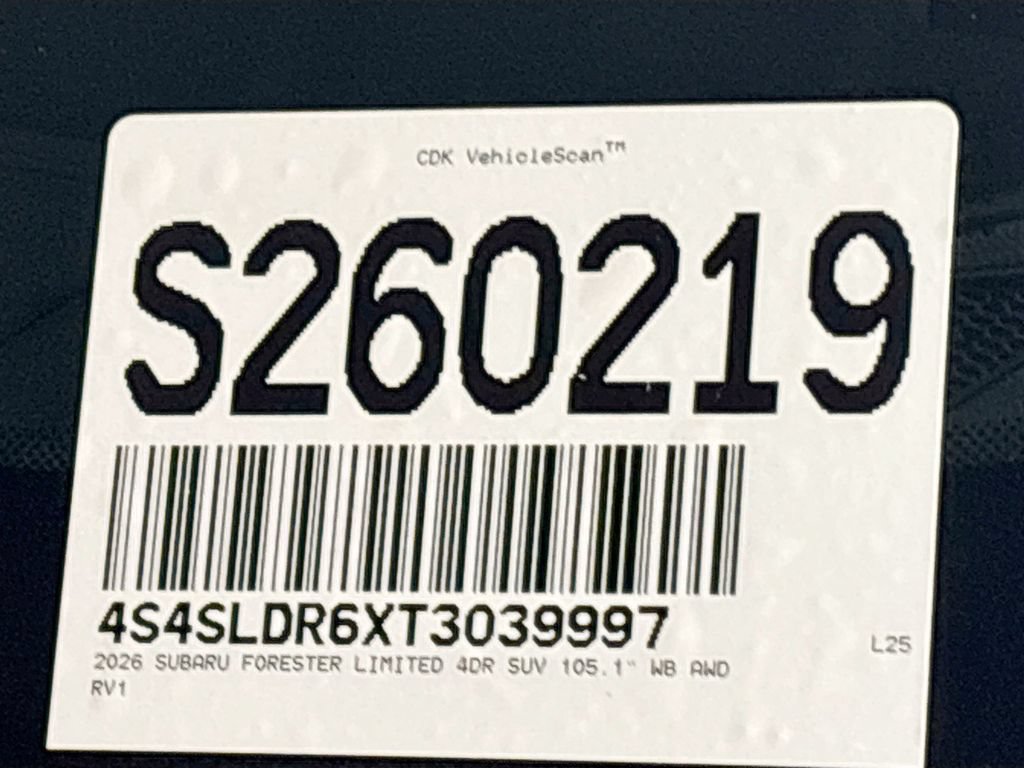 New 2026 Subaru Forester Limited AWD/4WD image 26